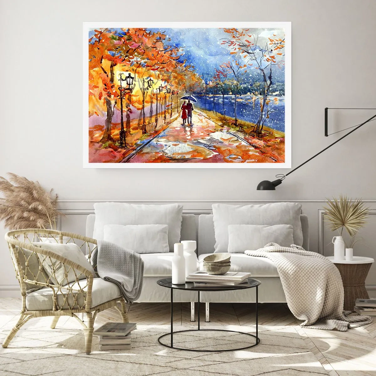 Poster - Samen tot de grens van de tijd - 70x50 cm