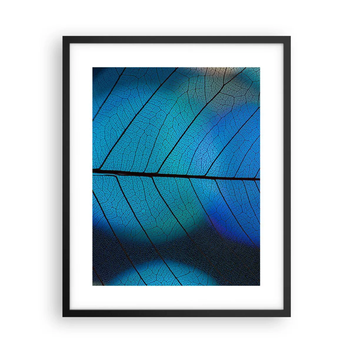 Poster in een zwarte lijst - Ingewikkelde constructie - 40x50 cm