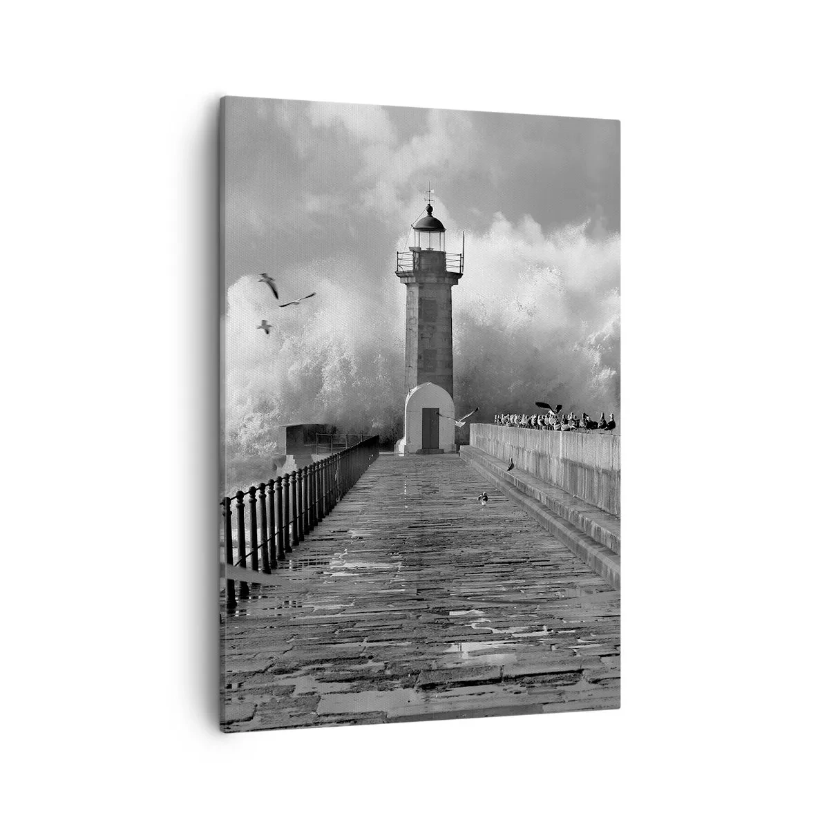 Schilderen op canvas - Onbevreesd - 50x70 cm
