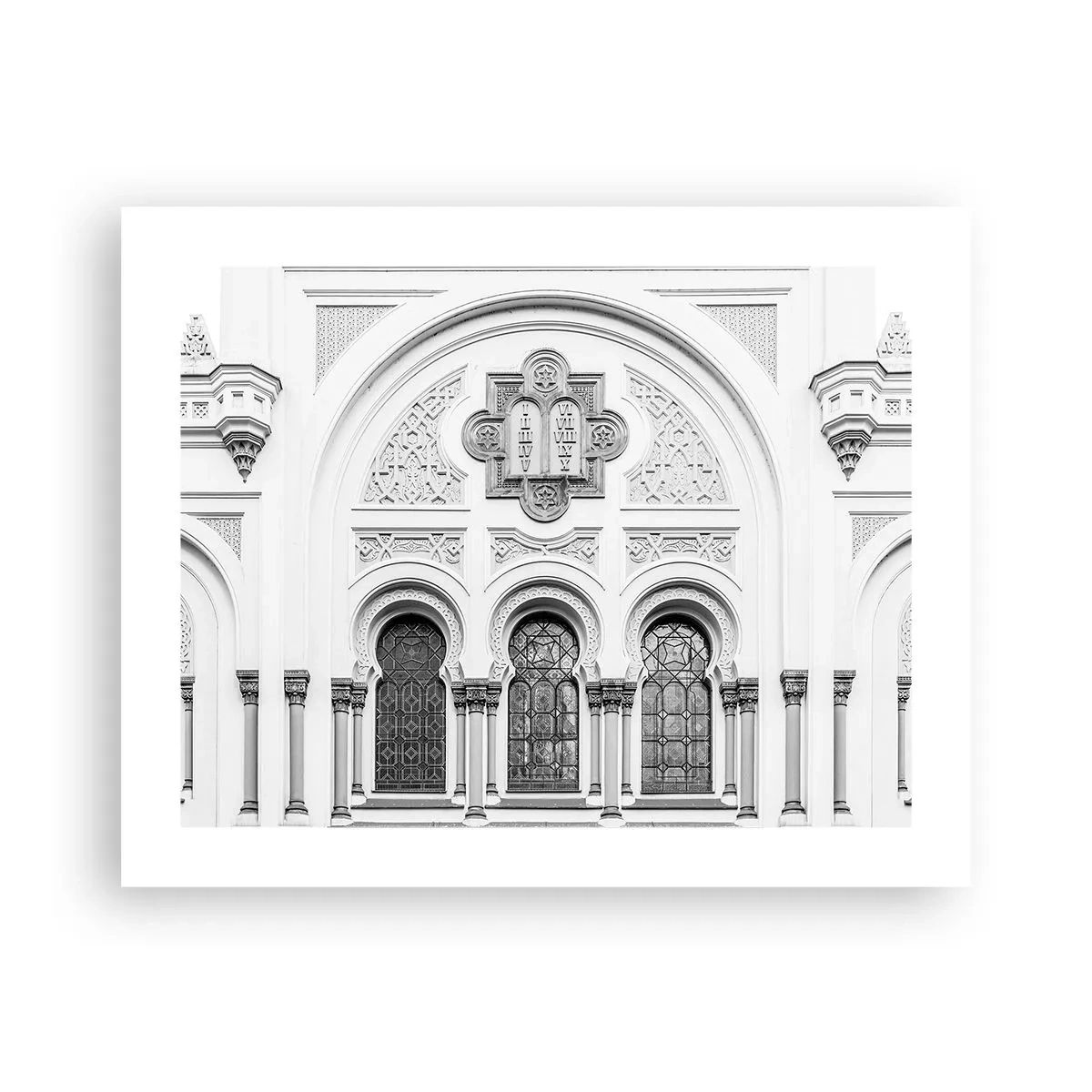 Poster - Op de grens van culturen - 50x40 cm