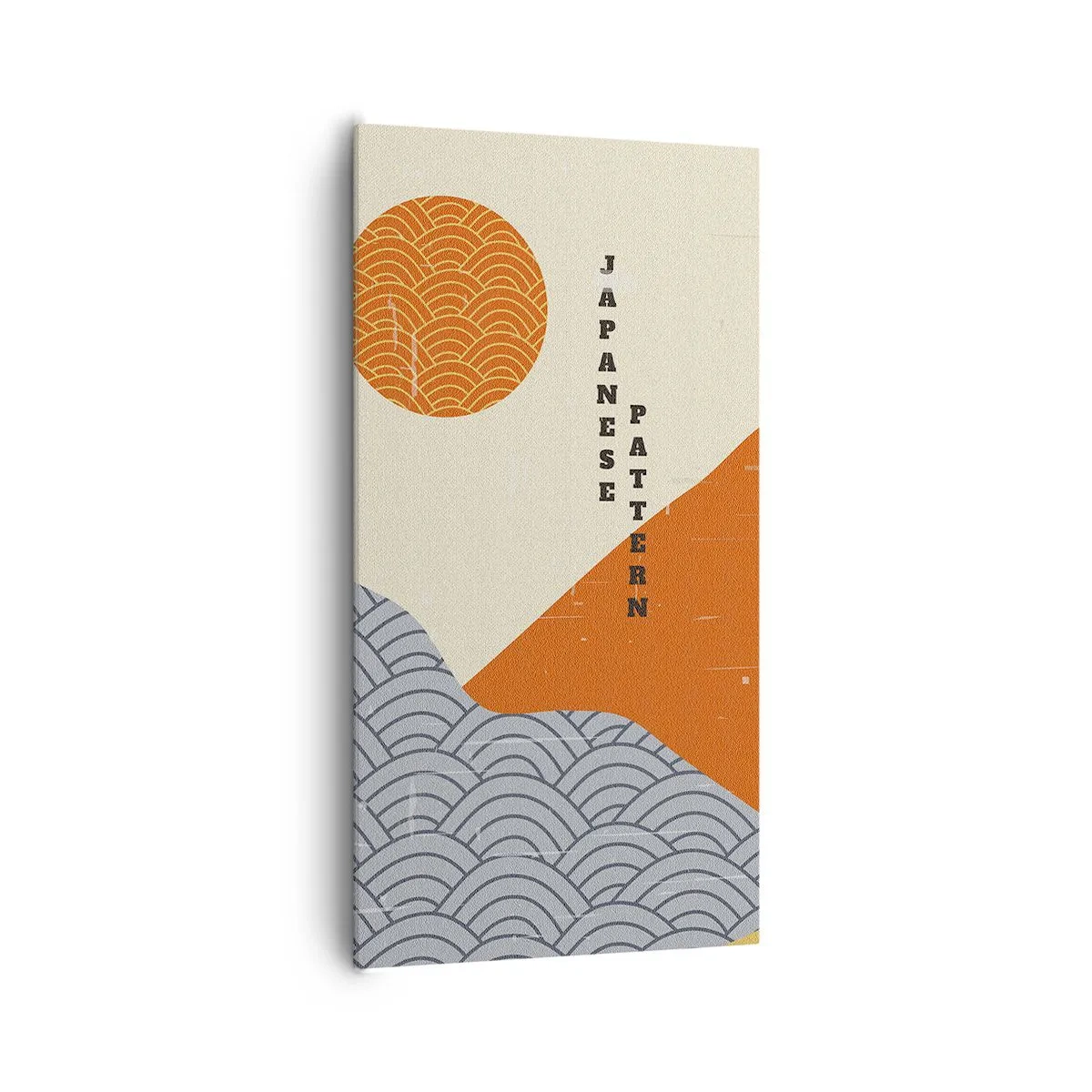 Schilderen op canvas - In de Japanse spirit - 65x120 cm