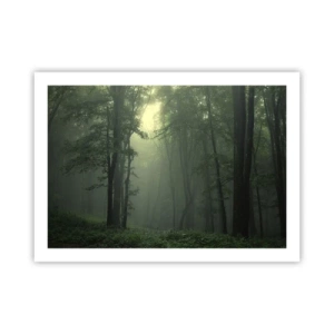 Poster - Voordat hij wakker wordt - 70x50 cm