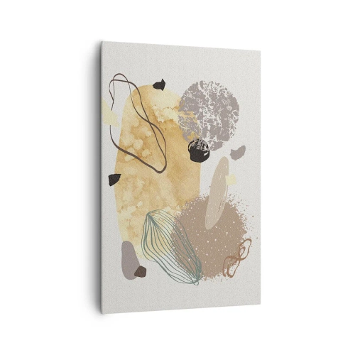 Schilderen op canvas - Toegepaste plumcologie - 80x120 cm