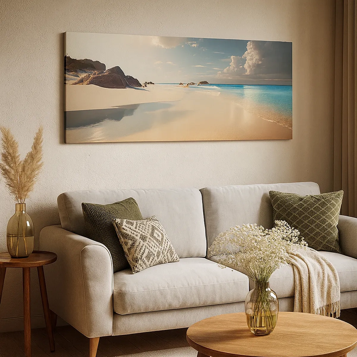 Schilderen op canvas - Een droomdag - 30x30 cm