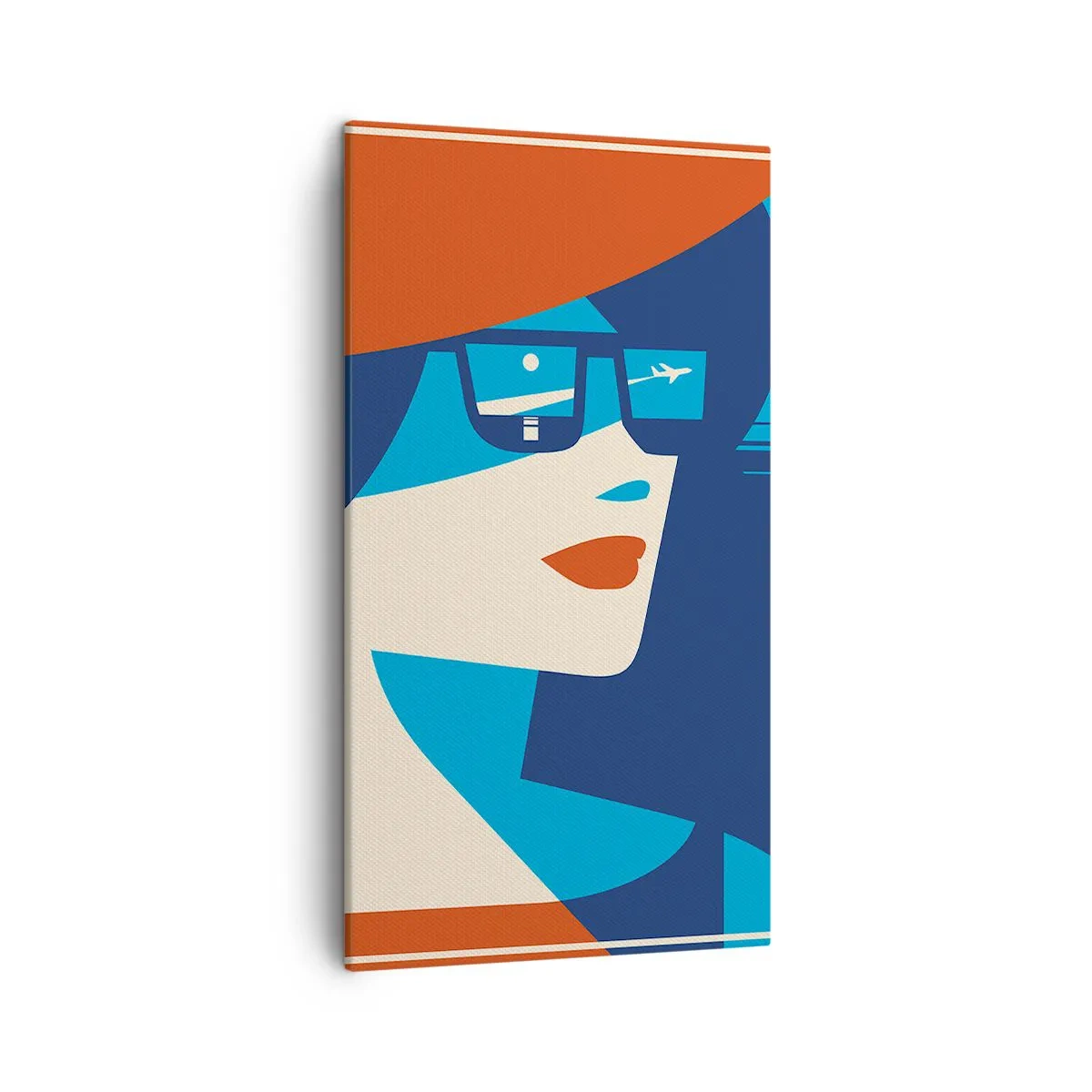 Schilderen op canvas - Vakantie trip - 45x80 cm