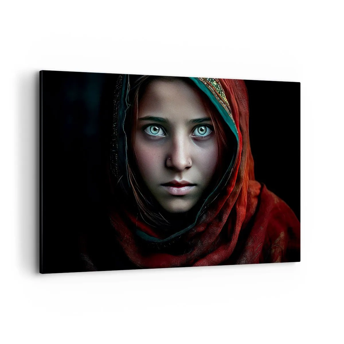 Schilderen op canvas - Oosterse prinses - 120x80 cm
