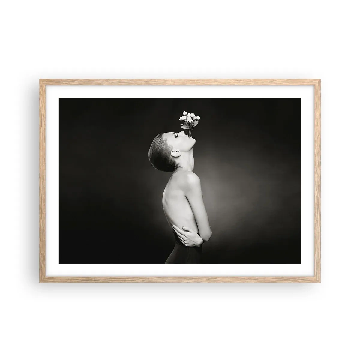 Een poster in een licht eiken lijst - Excentrieke elegantie - 70x50 cm