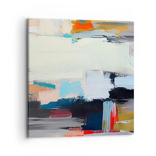 Schilderen op canvas - Is er een methode? - 70x70 cm
