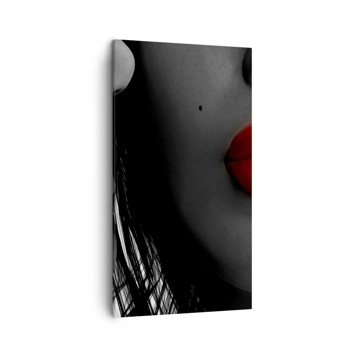 Schilderen op canvas - Oog in oog - 45x80 cm