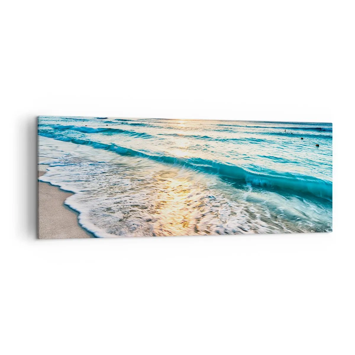 Schilderen op canvas - Een uitzicht dat de moeite waard is - 140x50 cm