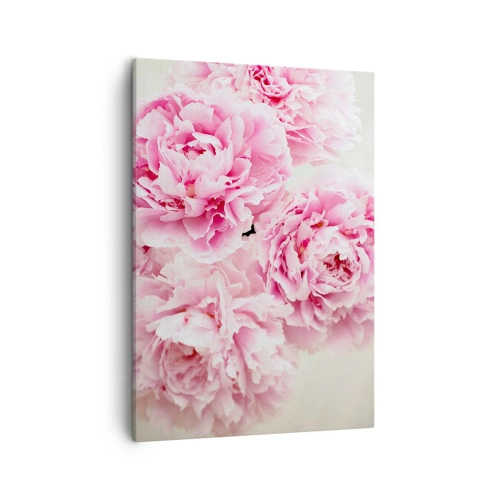 Schilderen op canvas - In roze glamour - 50x70 cm