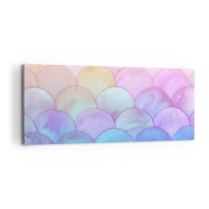 Schilderen op canvas - Parel schaal - 100x40 cm