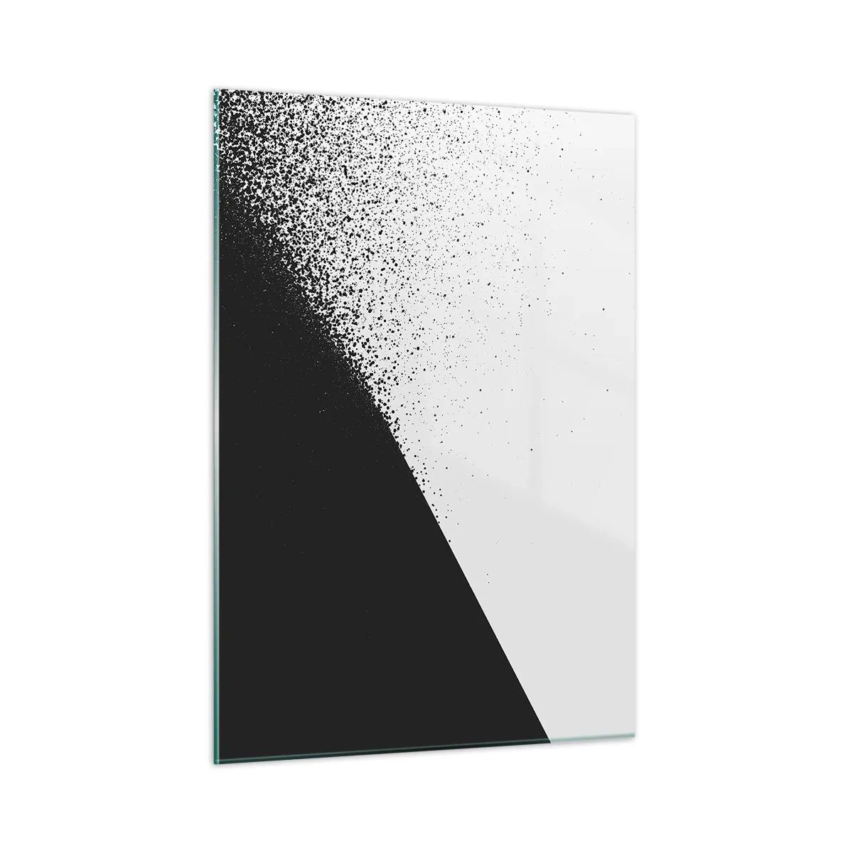 Schilderen op glas - Steeds sneller, meer en meer - 50x70 cm