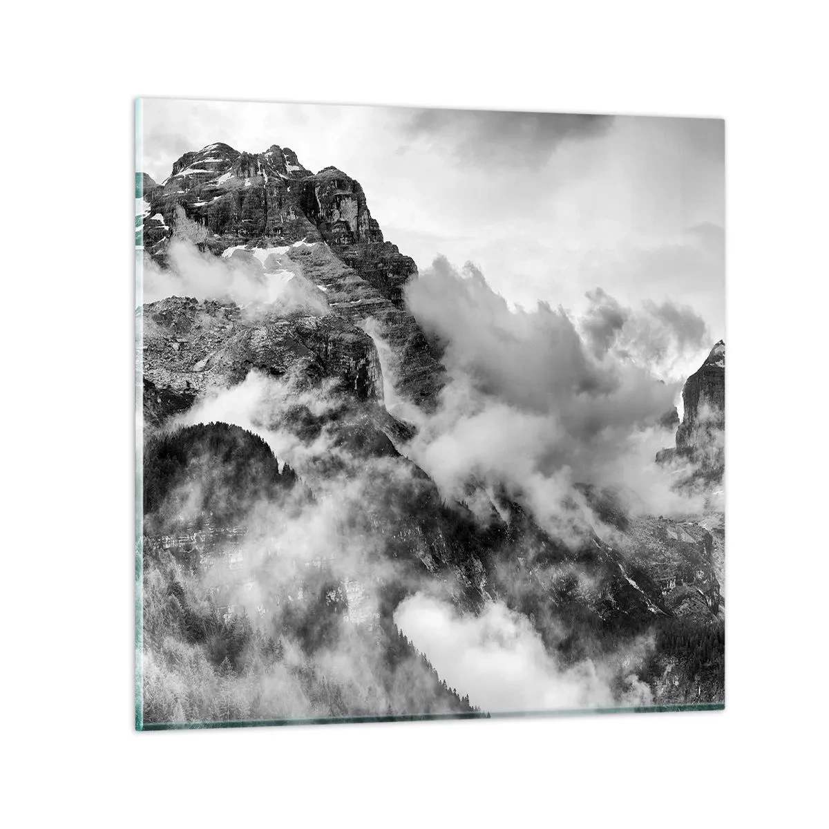 Schilderen op glas - Mooi en wreed - 60x60 cm