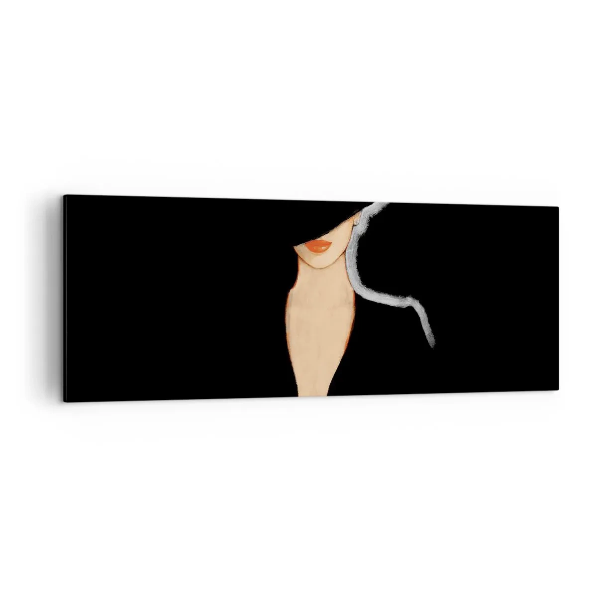 Schilderen op canvas - Elegantie en stijl - 140x50 cm