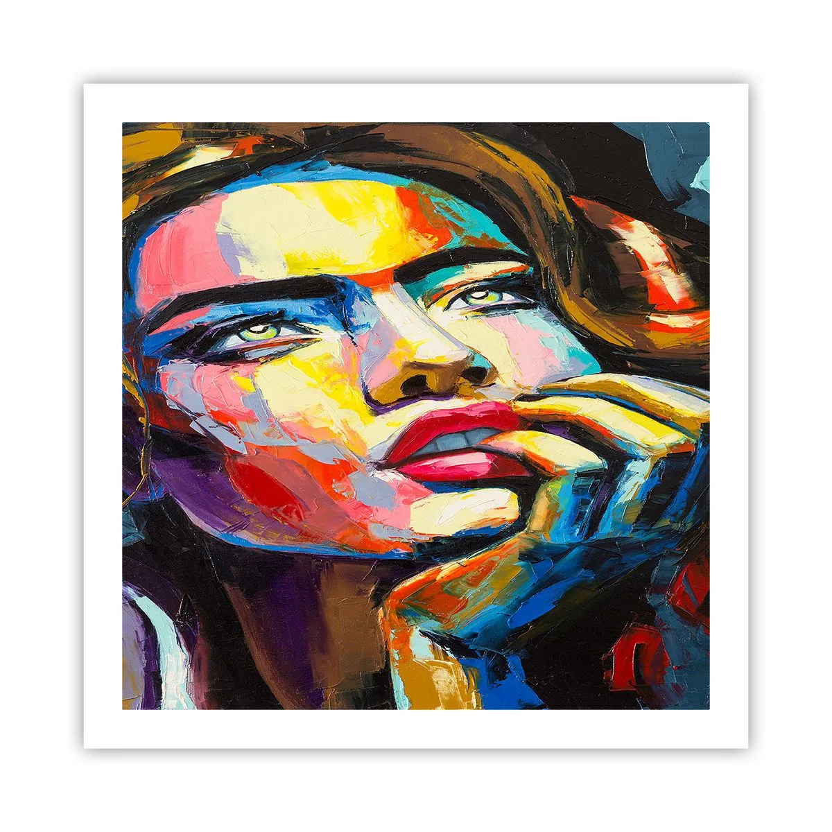 Poster - Dromen vliegen in de lucht als vogels - 60x60 cm