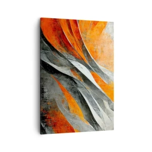 Schilderen op canvas - Hitte en koude - 50x70 cm