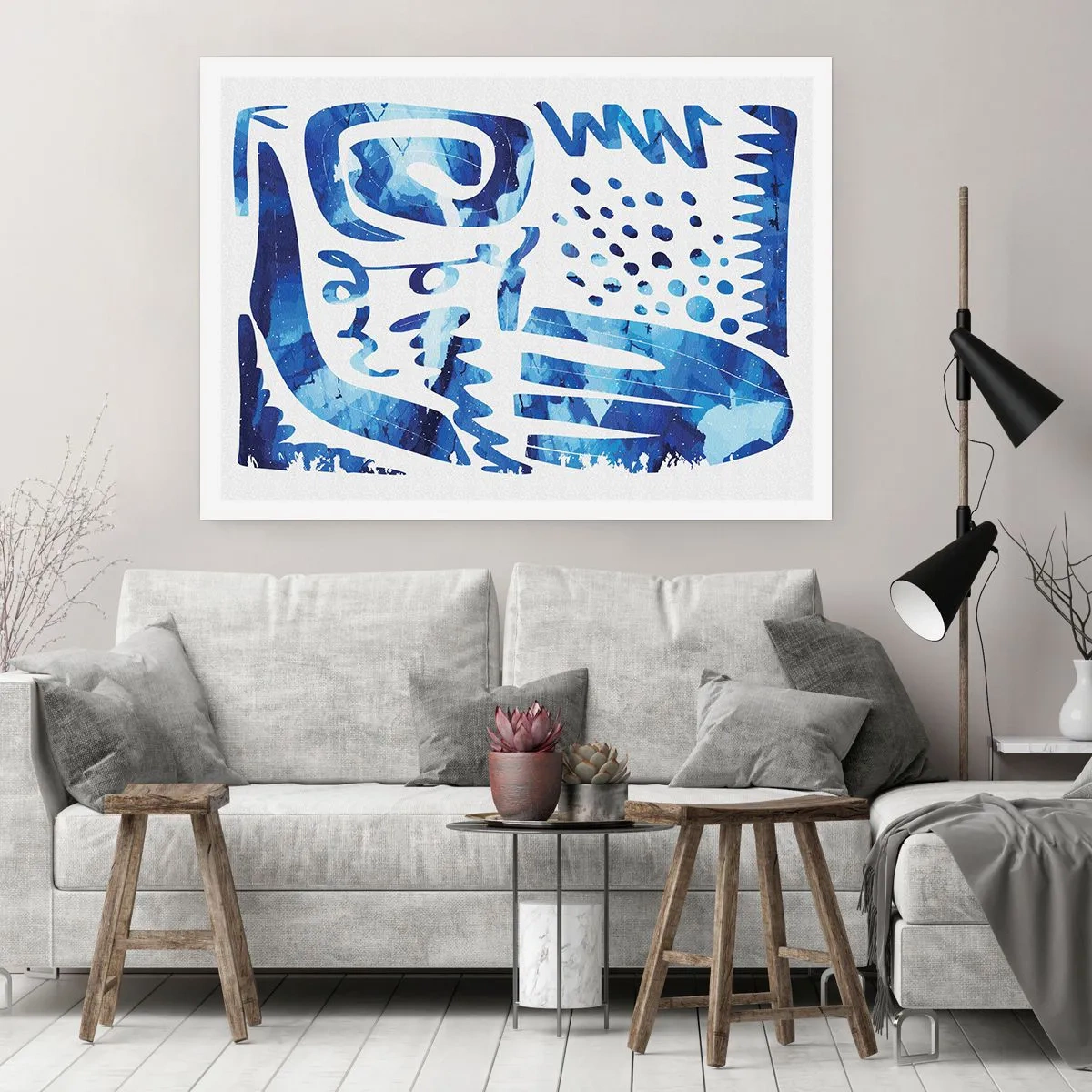 Poster - Terug naar de wortels - 70x50 cm