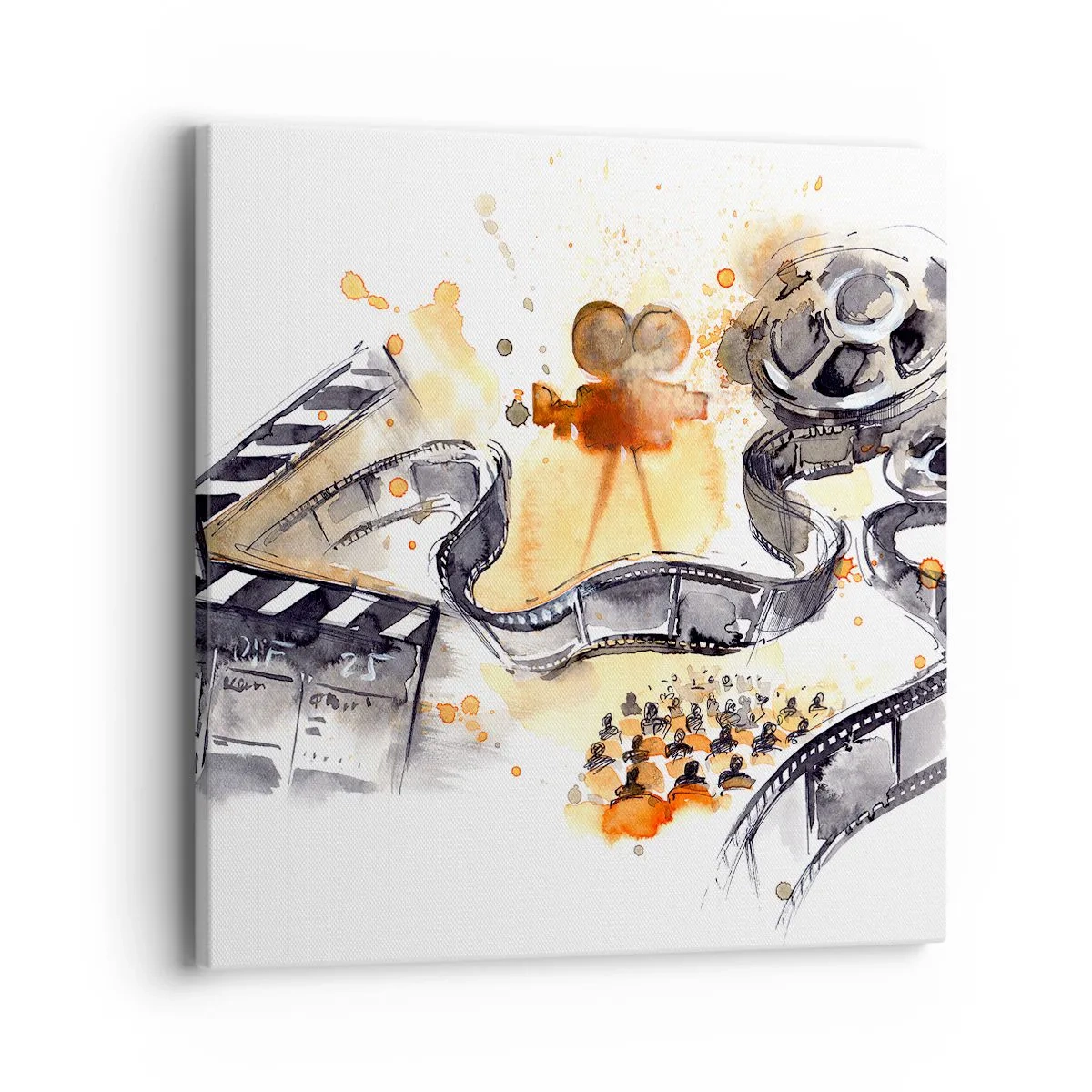 Schilderen op canvas - In het land van dromen - 40x40 cm