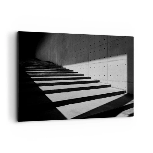Schilderen op canvas - De rauwe schoonheid van het modernisme - 120x80 cm