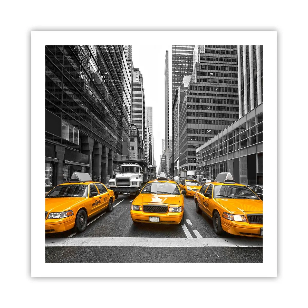 Poster - Wij geven de stad de kleuren - 60x60 cm