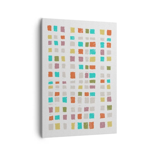 Schilderen op canvas - Onbekend spel - 50x70 cm