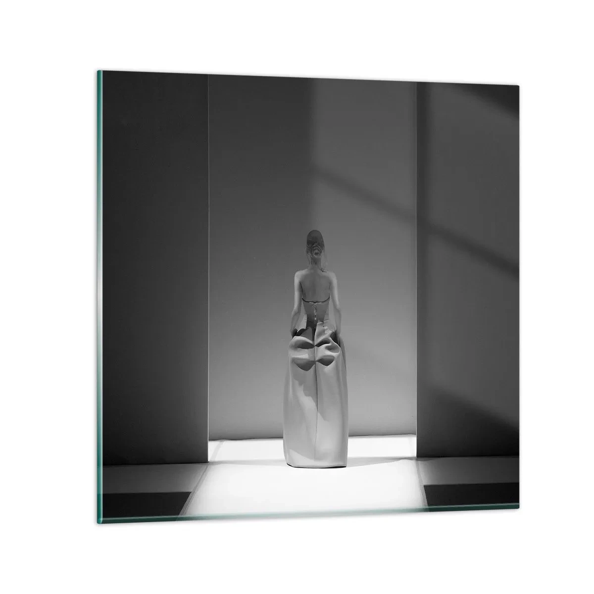 Schilderen op glas - Verfijnde eenvoud - 40x40 cm