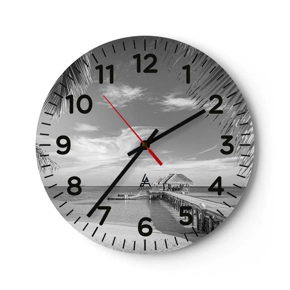 Wandklok - Klok - Herinnering of droom? - 30x30 cm