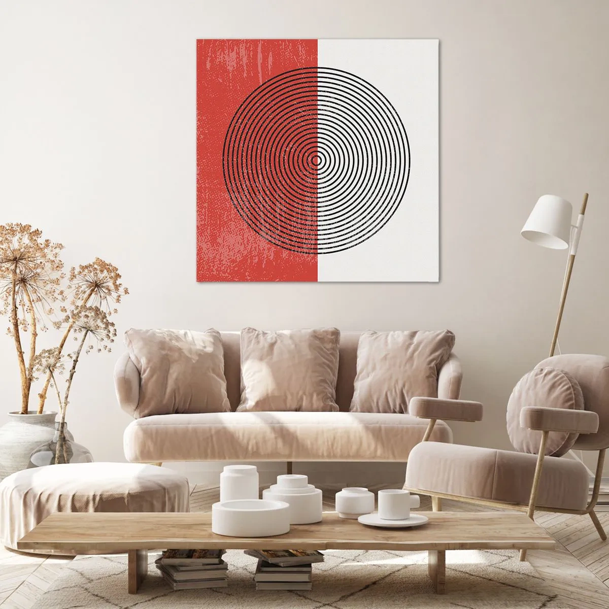 Schilderen op canvas - Op de kop geslagen - 70x70 cm