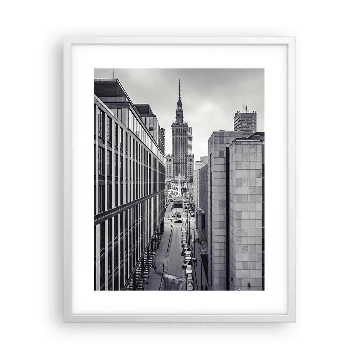 Poster in een witte lijst - Warschau vallei - 40x50 cm