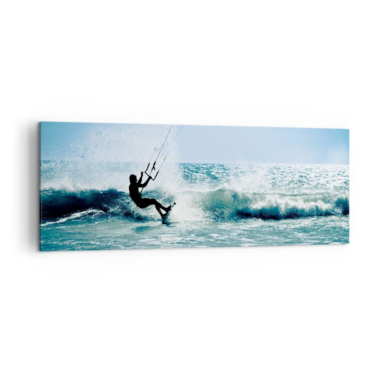 Schilderen op canvas - Laat je meeslepen - 140x50 cm