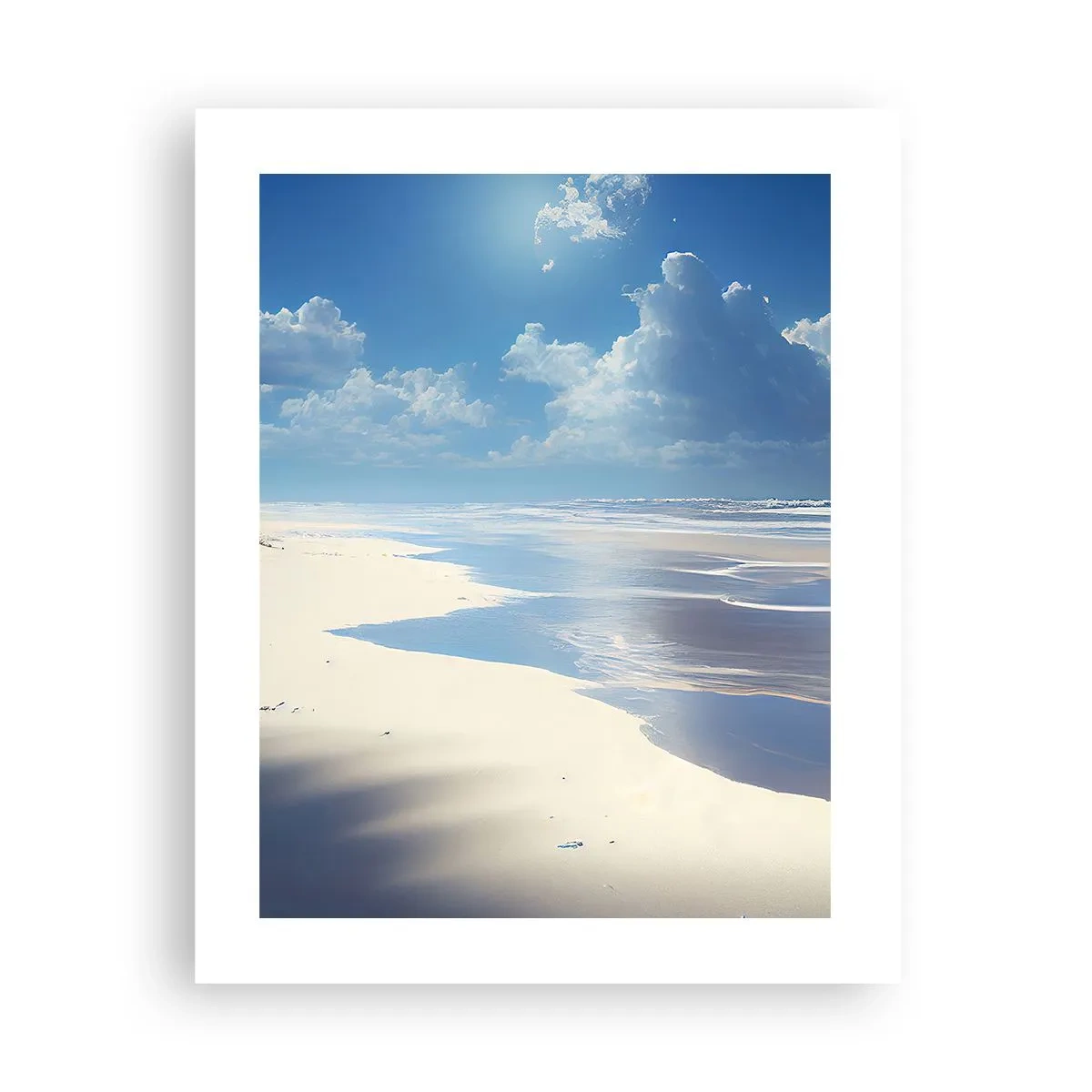 Poster - Paradijselijke vakantie - 40x50 cm