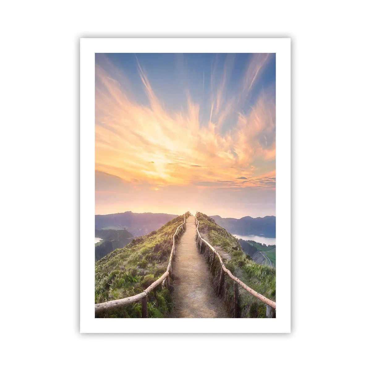 Poster - Dicht bij de hemel - 50x70 cm