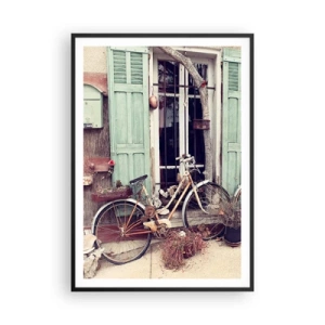 Poster in een zwarte lijst - Lang leve de provincie - 70x100 cm