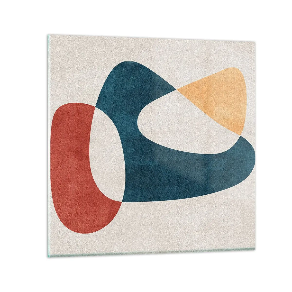 Schilderen op glas - Invloeden en metamorfoses - 50x50 cm