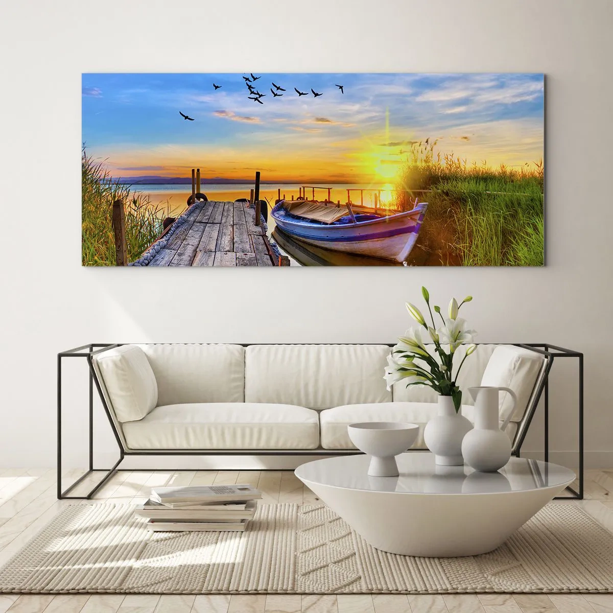 Schilderen op glas - Ik zie je morgen - 100x40 cm