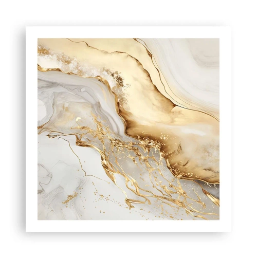 Poster - Abstractie: schoonheid en goedheid - 60x60 cm