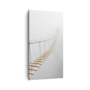 Schilderen op canvas - Waar zal het je brengen? - 55x100 cm