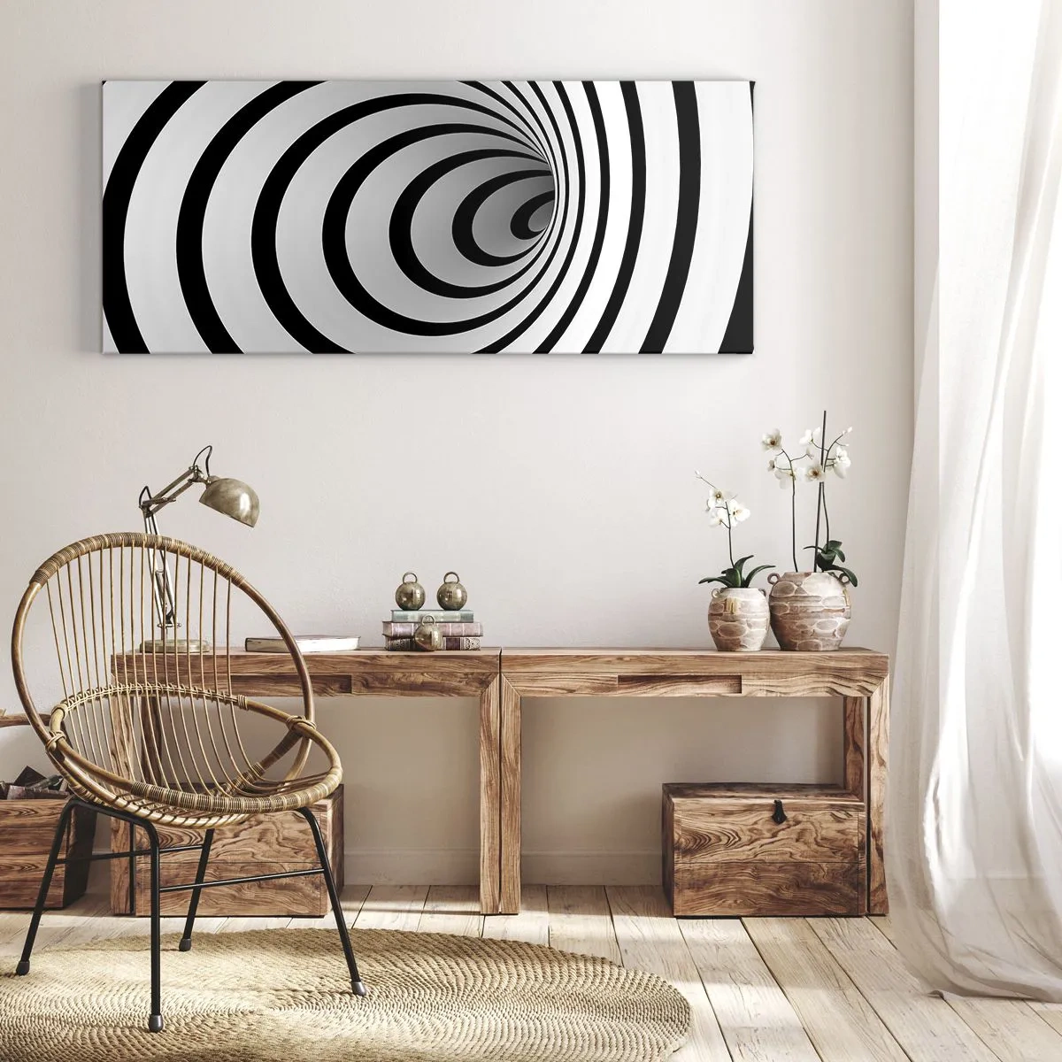 Schilderen op canvas - Kun jij er ook niet tegen? - 100x40 cm