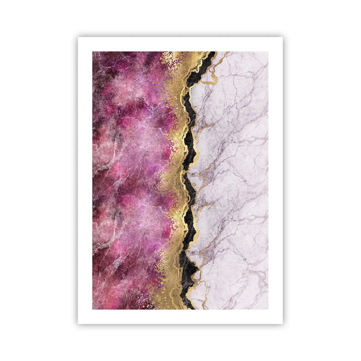 Poster - Op de grens - 50x70 cm