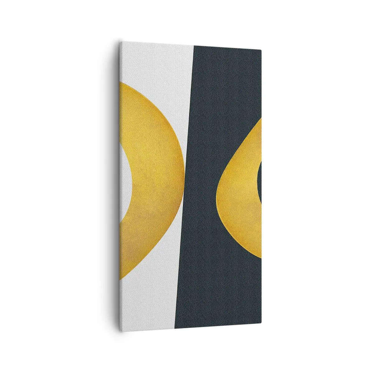 Schilderen op canvas - Ten eerste: goud - 55x100 cm