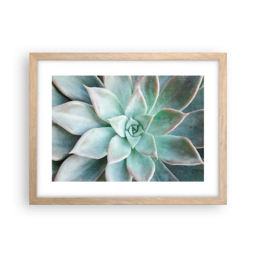 Een poster in een licht eiken lijst - Het hart van de woestijn - 40x30 cm