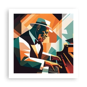 Poster - Al die jazz - 50x50 cm