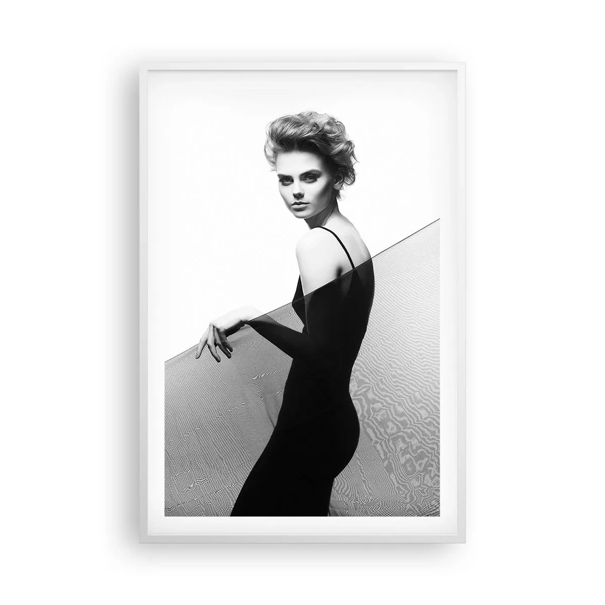 Poster in een witte lijst - Magnetische blik - 61x91 cm