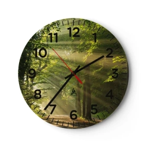 Wandklok - Klok - Bosmoment - 40x40 cm