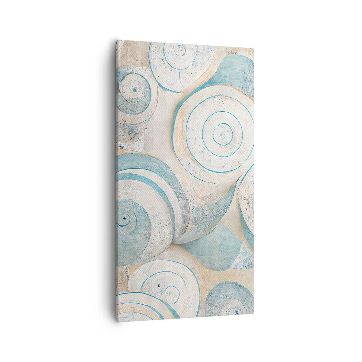 Schilderen op canvas - Wat zit er in de schelp? - 55x100 cm