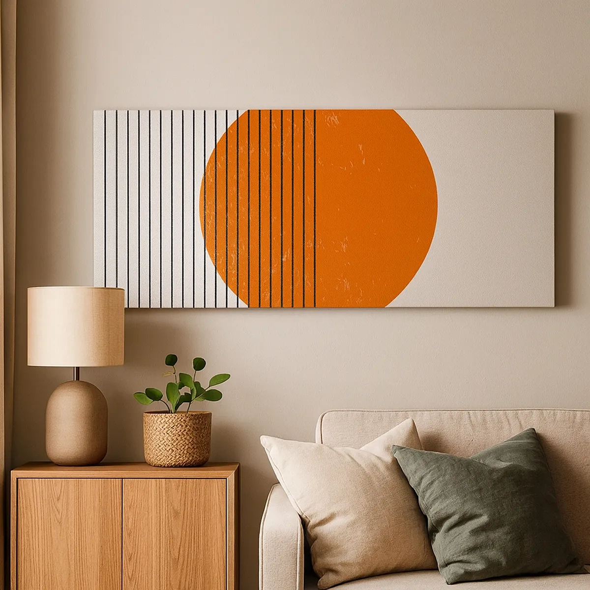 Schilderen op canvas - Altijd de zon - 30x30 cm