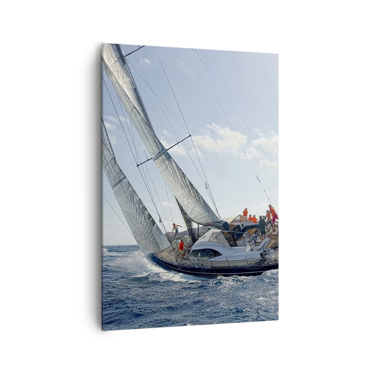 Schilderen op canvas - Laat de betere zegevieren - 70x100 cm