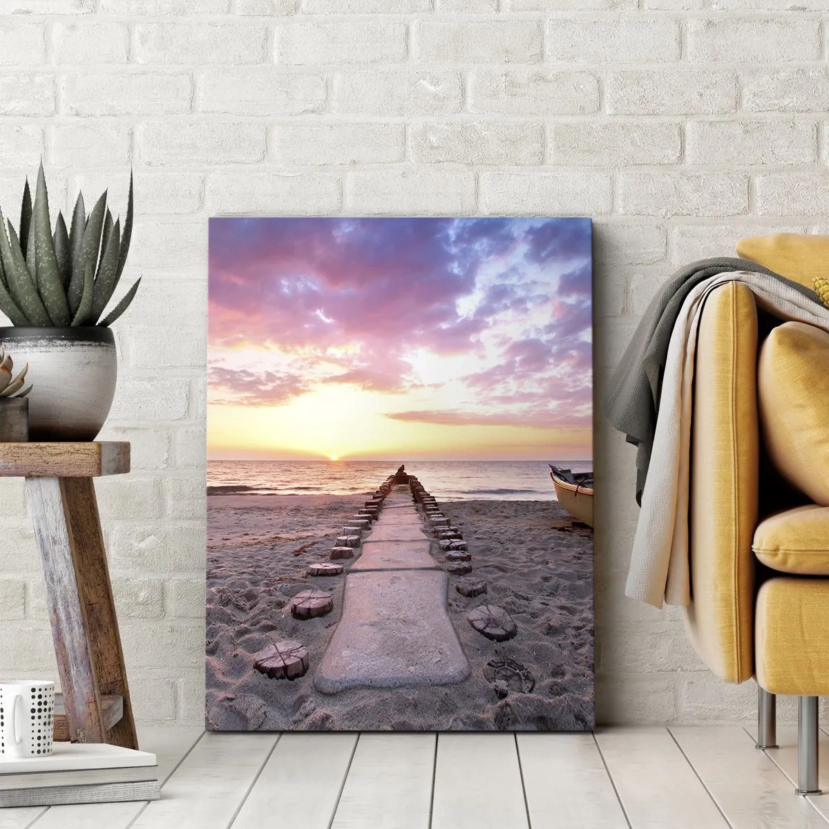 Schilderen op canvas - Een moment van diepe ervaring - 50x70 cm