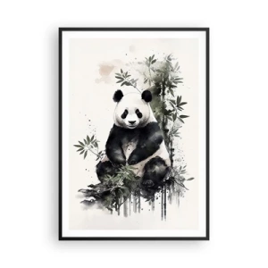 Poster in een zwarte lijst - Groeten uit China - 70x100 cm